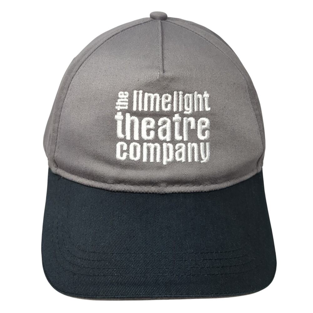 The Limelight Theatre Company Snapback 5 Panel Cap Gray One Size Pro Fit Elevate